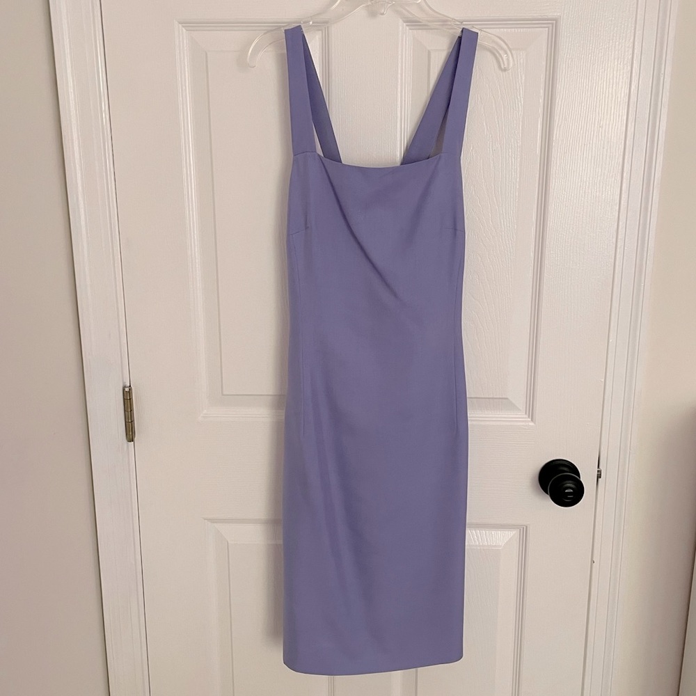 Vintage Ann Taylor silk cross back dress 4